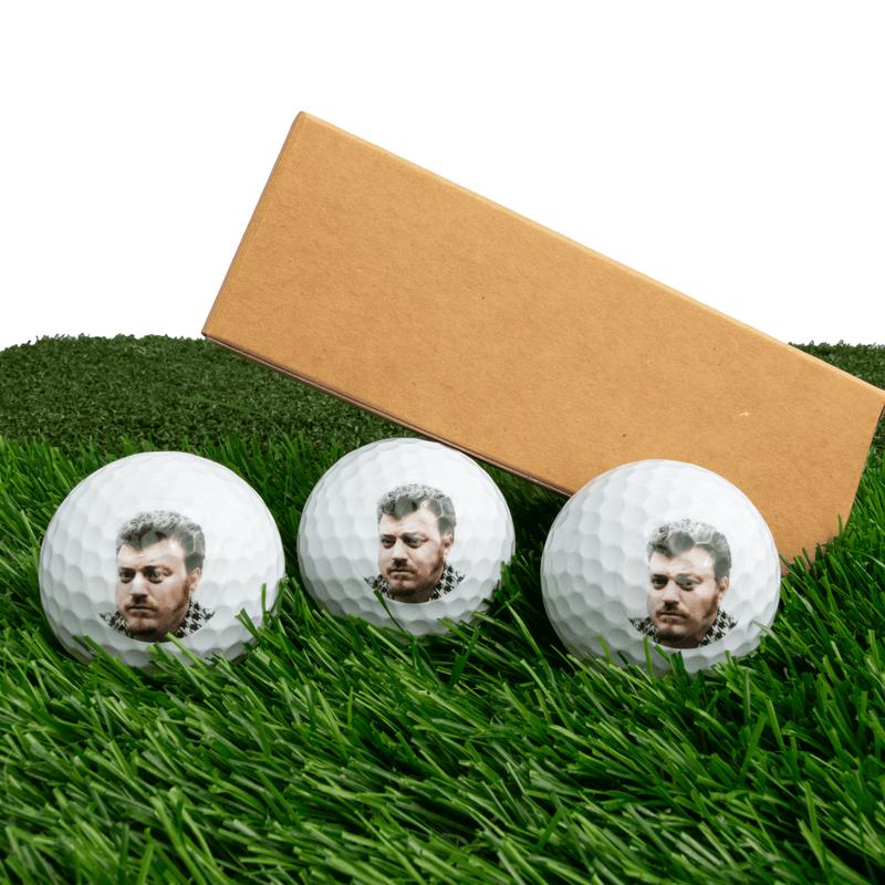 Custom Photo Golf Balls, Sleeve of 3 or One Dozen