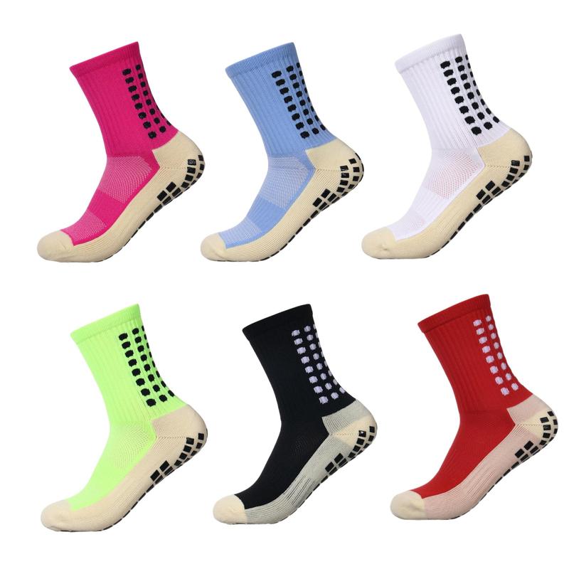 Men's Professional Soccer Socks,Anti Slip Mesh Breathable Non Slip Grip Pads For Men For Athletes for Football Basketball Sports,Grip Socks