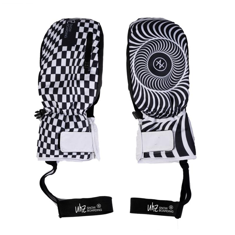 Uhz Ski Snowboard Mittens Water-Resistant Breathable Extra Warmth