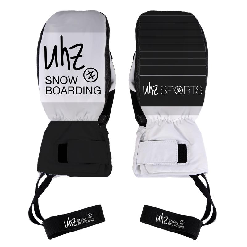 Uhz Ski Snowboard Mittens Water-Resistant Breathable Extra Warmth