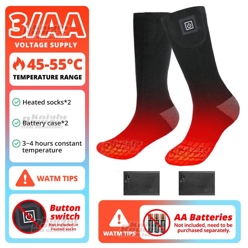 Winter Heated Socks 5000mAh APPControl Thermal Socks Women Men Heating Foot Warmer Electric Fever Socks Hiking Ski Warm  Outdoor