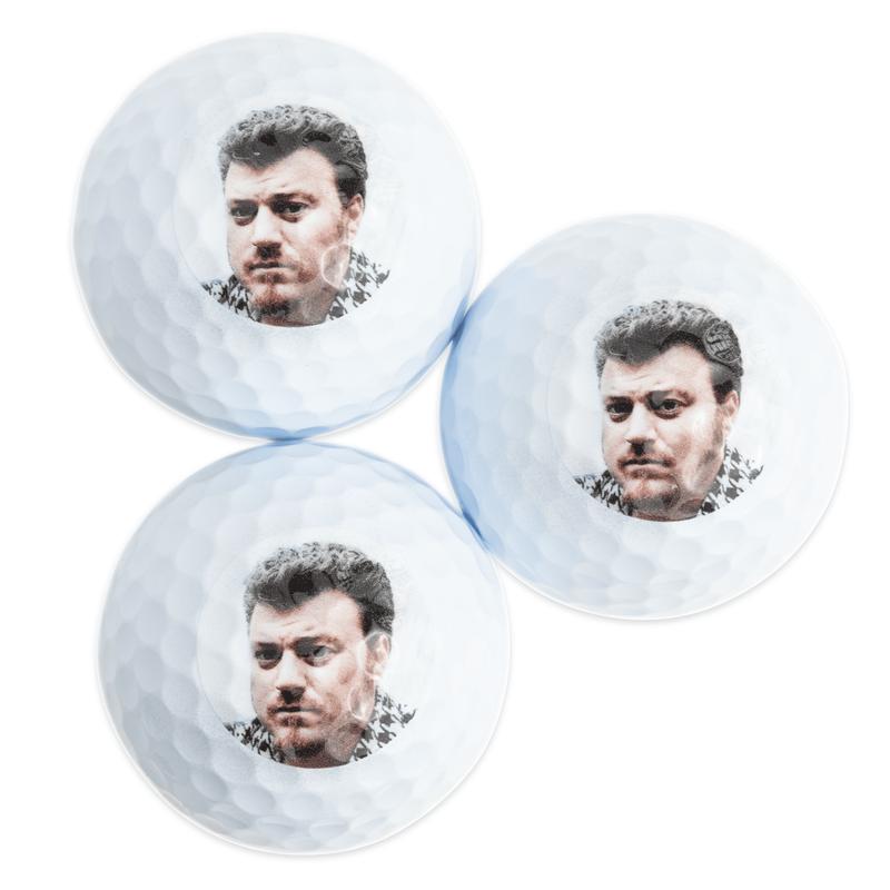 Custom Photo Golf Balls, Sleeve of 3 or One Dozen