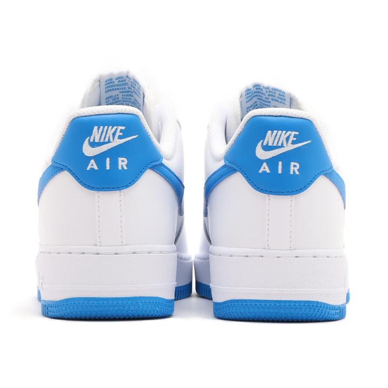 Nike Air Force 1 Low '07 White Photo Blue FJ4146-103 Men's Fashion Sneaker New