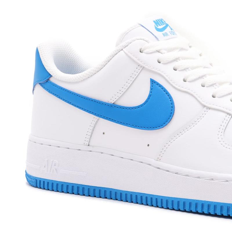 Nike Air Force 1 Low '07 White Photo Blue FJ4146-103 Men's Fashion Sneaker New