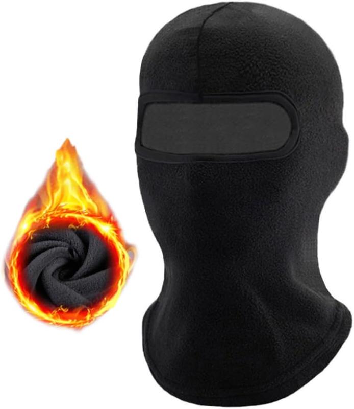 Balaclava Cold Weather Ski Mask, Thick Warm Fleece Full  Mask  Cover Winter Windproof Protection Outdoor