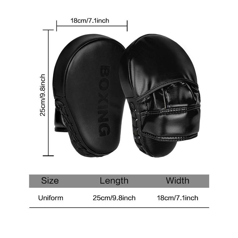 Single Boxing Target, 1 Count PU Leather Taekwondo Boxing Target, Kick Target, Punching Target for Boxing & Martial Arts