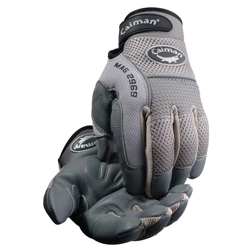 CAIMAN 2969 Multi-Activity Glove with Padded Palm and Silver AirMesh Back