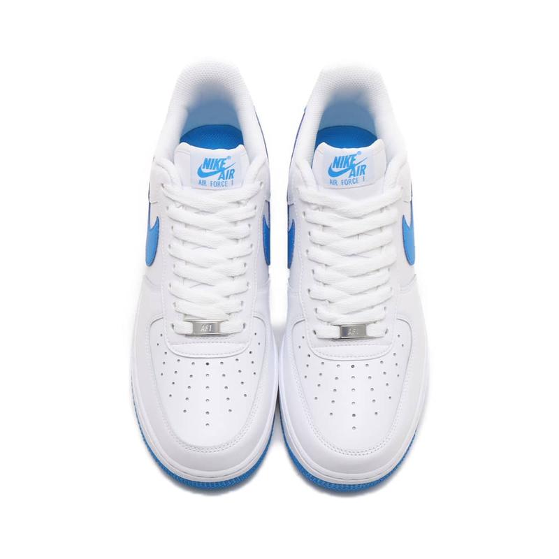 Nike Air Force 1 Low '07 White Photo Blue FJ4146-103 Men's Fashion Sneaker New