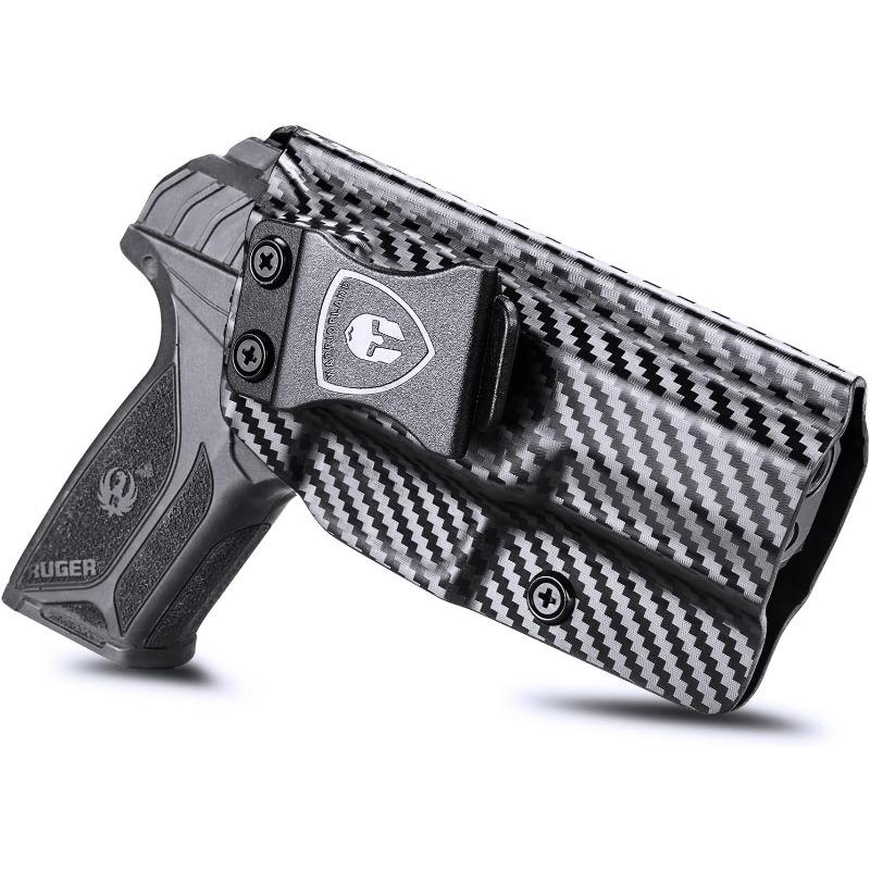 WARRIORLAND IWB Kydex Holster Fit: Ruger Security 9   Security 9 Compact, Inside Waistband Concealed Appendix Carry Holster, Adj. Cant & Posi-Click Retention,Right Waterproof Outdoor