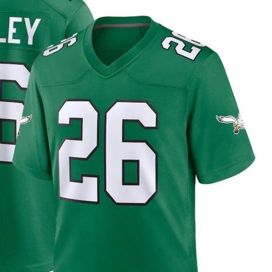 Men's Eaglle Green Football Team Jersey, Barkley Football Jersey Shirt, Players Game Jersey Shirt, America Men Football Jersey, 3D Sports Jersey, Game Day Outfit, Sports Fan Outfit, Gift For Football Fan, Gift For Him, Gift For Boyfriend