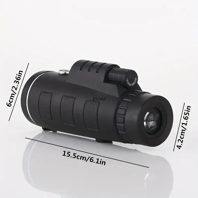 10x42 Monocular, Portable High Definition Monocular, Outdoor Monocular for Hunting, Camping, Hiking, Outdoor Adventure