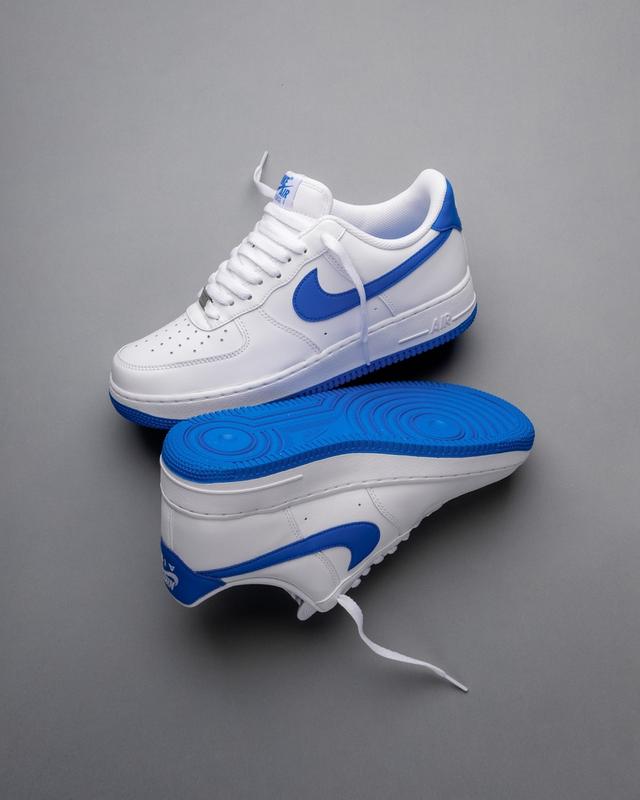 Nike Air Force 1 Low '07 White Photo Blue FJ4146-103 Men's Fashion Sneaker New