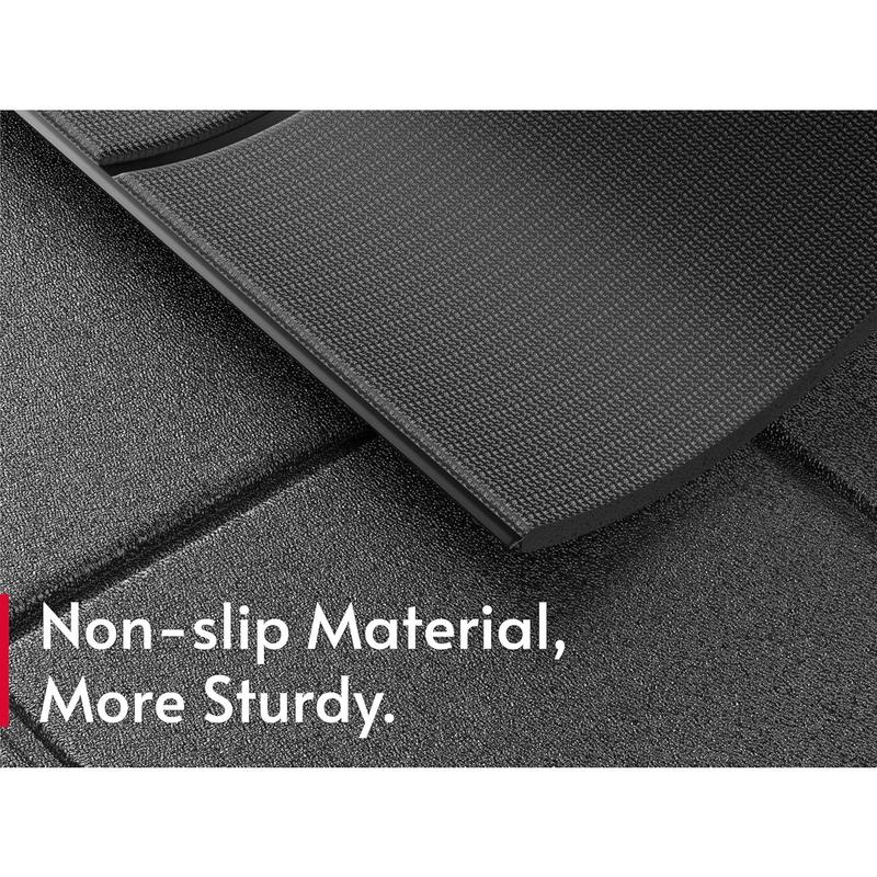 Mat Compatible with Walking Pad Treadmill, Under Desk Treadmill Mat, Foldable, Mat for Hardwood Floors, Protector for Small Mini Treadmill, Waterproof & Anti-Slip, 6mm Thick