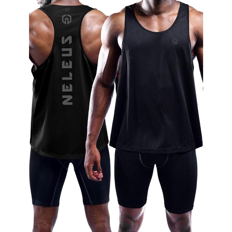 Men's 3 Pack Dry Fit Y-Back Muscle Tank Top