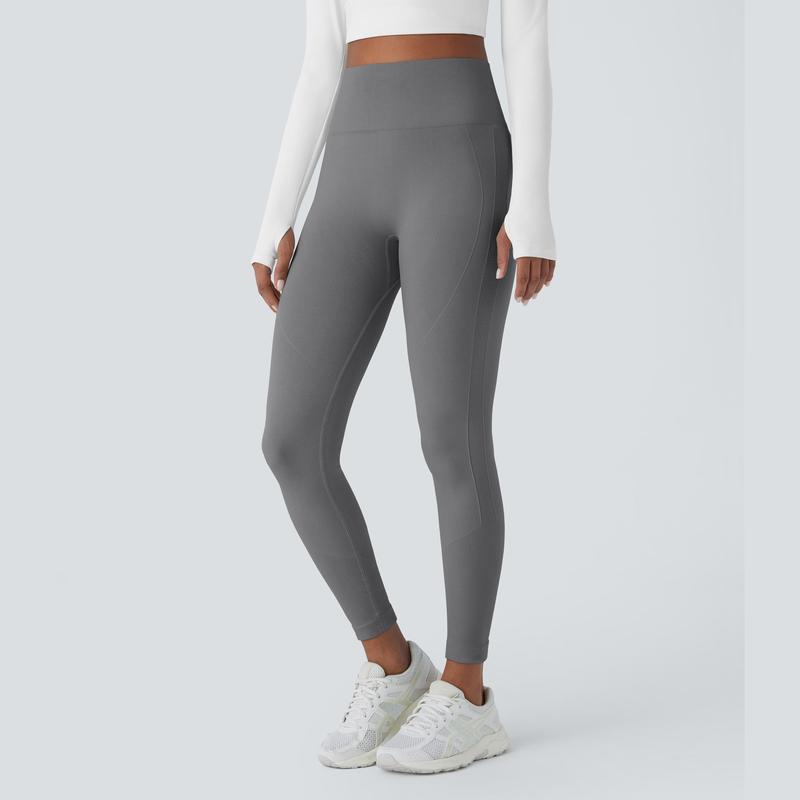 Halara Seamless Flow High Waisted Tummy Control Butt Lifting 7 8 Yoga Leggings