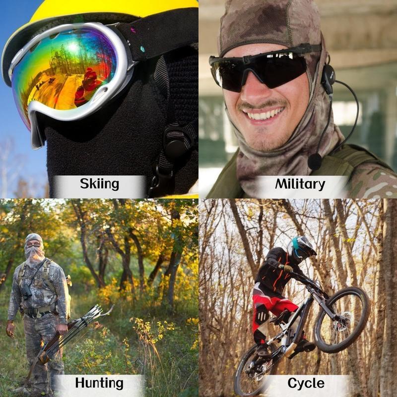 Camo Balaclava Face Mask for Man and Women-Hunting，Skiing，Motorcycle Windproof，UV Protection&Military Training