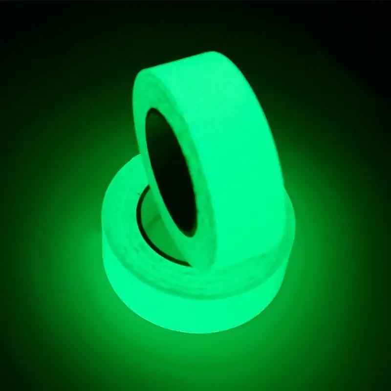 Glow In The Dark Fishing Tape, 2 Counts Fluorescent Green Roll Sticker, Fishing Accessories For Outdoor Fishing