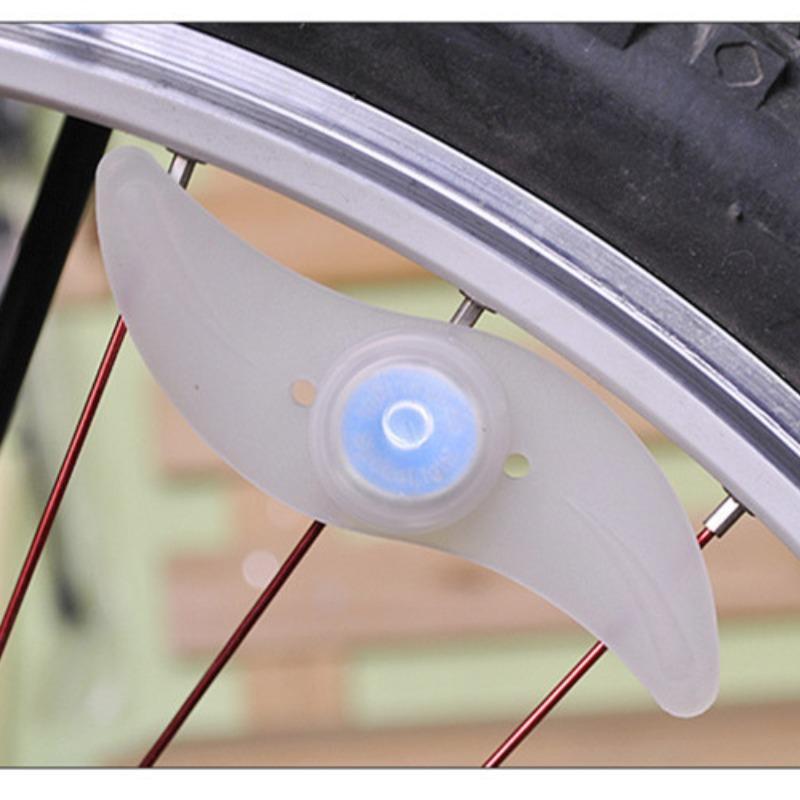 Christmas LED Bicycle Spoke Light, 1 Count Bicycle Wheel Lights, Outdoor Bicycle Accessories