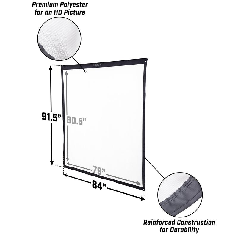 GoSports 7 ft Golf Simulator Impact Screen