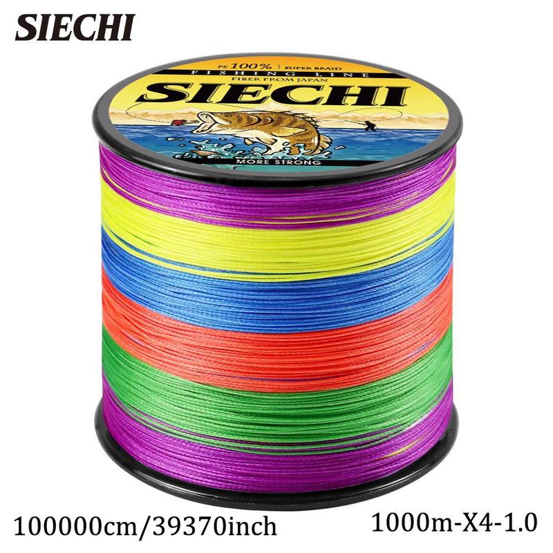 4 Strands Braided Fishing Line, 300m 500m 1000m Strong Power Multifilament PE Line, Carp Accessories, Professional Fishing Accessories