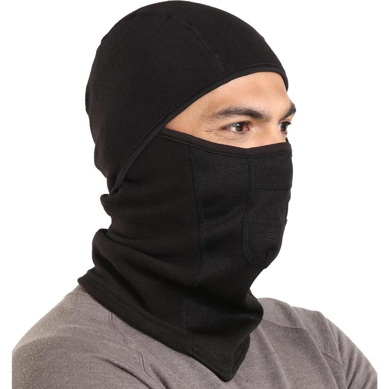 Full Face Mask for Cold Weather,Mens Balaclava Face Warmer- Winter Fleece Ski Masks Motorcycle & Construction