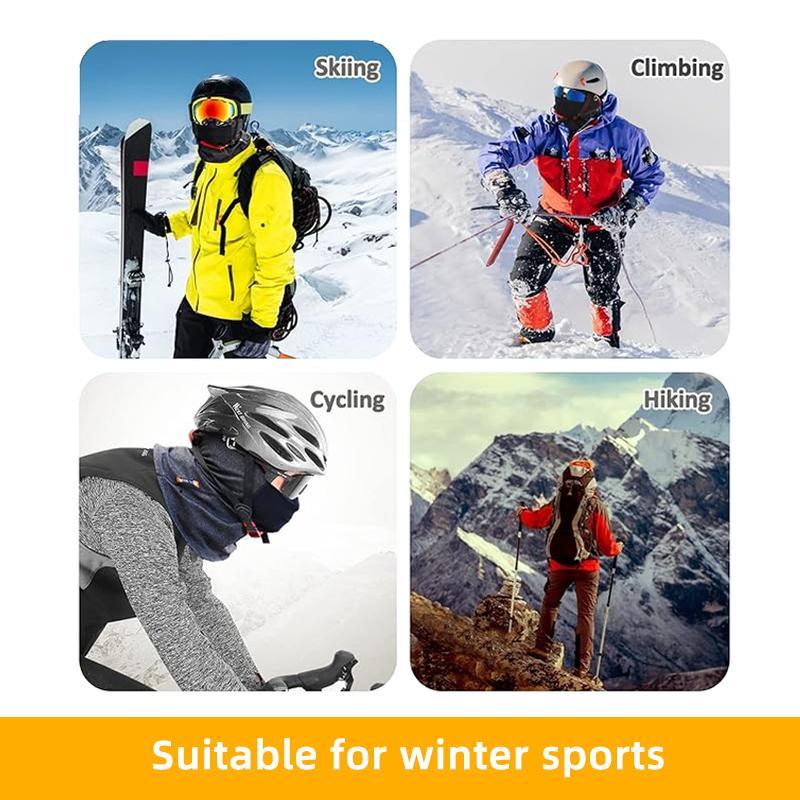 Winter Windproof & Warm Face Mask, Full Face Protection Mask, Outdoor Cycling Skiing Skateboard Mask, Sports & Outdoor Accessories, Christmas Gift, Christmas Gift