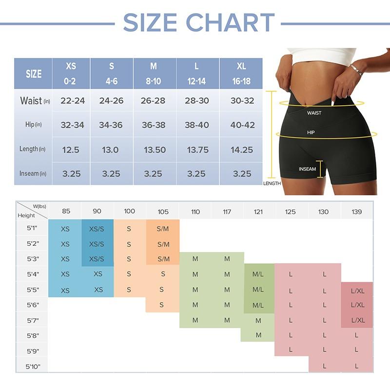 Vertvie 2PCS 3PCS 4PCS Women Scrunch Butt Lifting Workout Shorts V Cross Gym Shorts High Waist Yoga Short Athletic Leggings