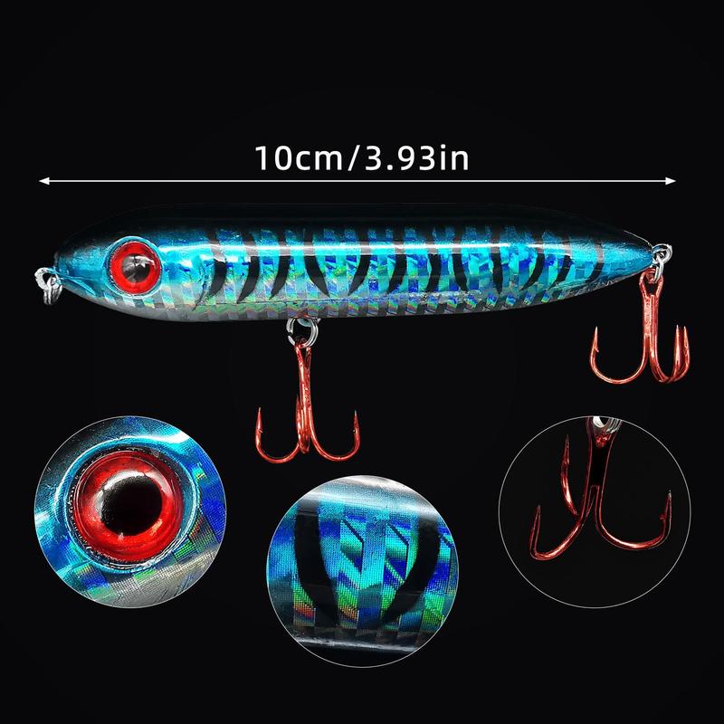 Artificial Fishing Lure, 1 Count 3D Simulation Fish Eye Fake Bait With Hook, Fishing Accessories For Saltwater & Freshwater