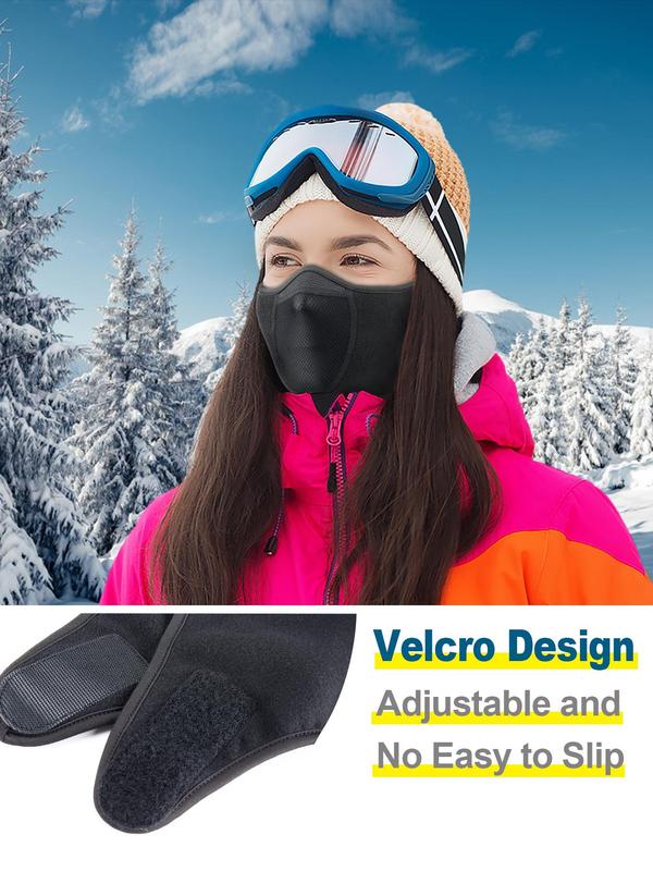 Winter Warm Face Mask,  Neck Warmer, Windproof Face Mask, Ear Protection Face Covering Accessories for Skiing, Running, Cycling, Running