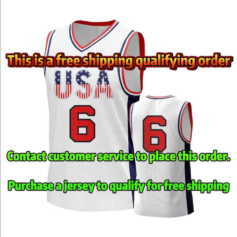 Basketball Jerseys (For more styles and sizes, please contact customer service)