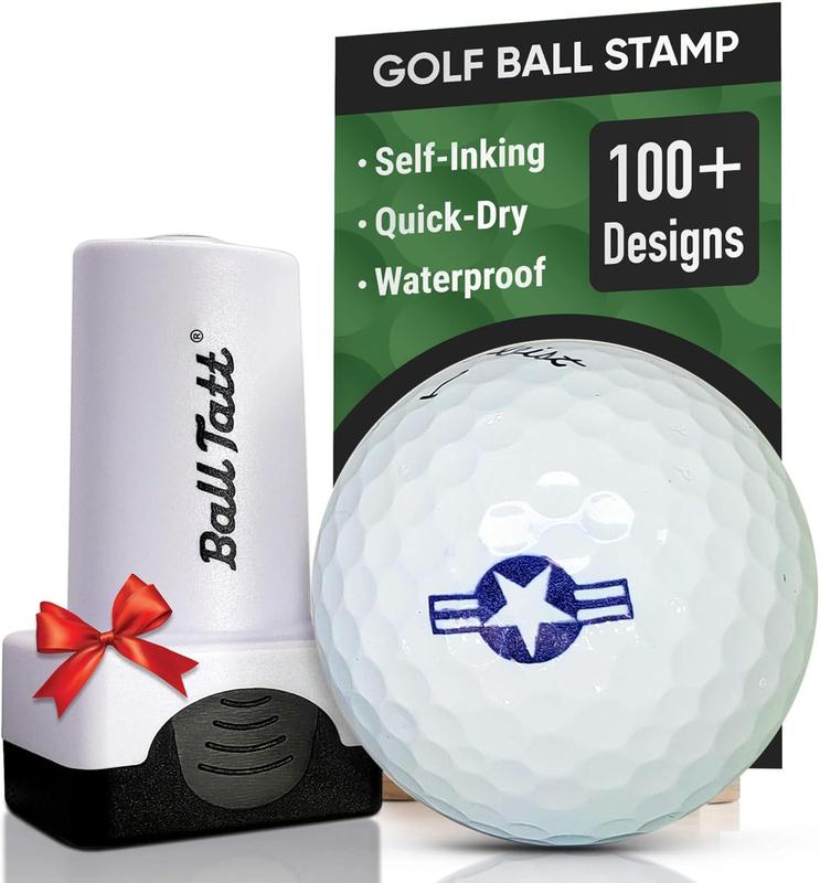 Ball Badge - Self-Inking Golf Ball Stamp Marker for Men & Women