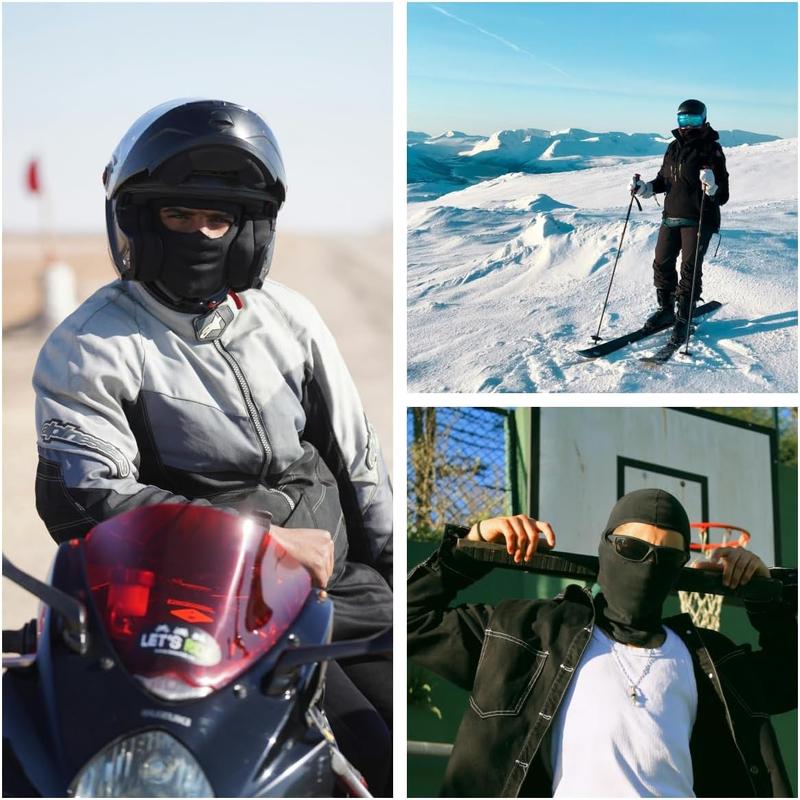 Balaclava Ski Mask for Men Women Breathable Shiesty Mask Full Face Cover Neck Gaiters Scarf for Motorcycle Fishing Cycling