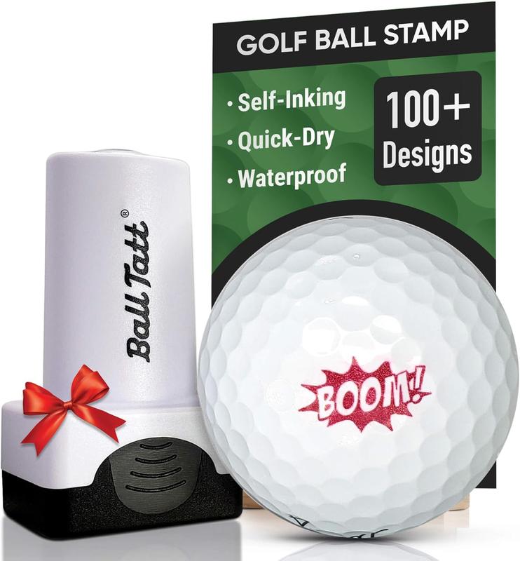 Ball Badge - Self-Inking Golf Ball Stamp Marker for Men & Women