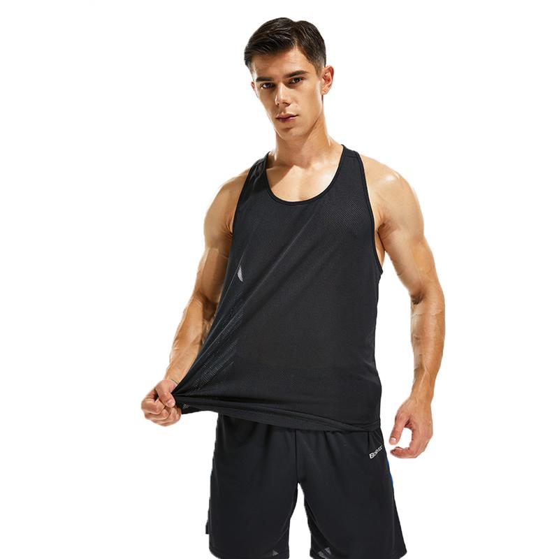 3 Pack Men's Sports Tank Tops Sleeveless Quick Drying Training suitness Shirts suitness Muscle Y-shaped Back T-shirts