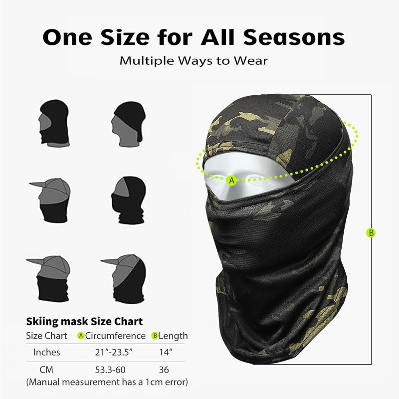 Outdoor Military Airsoft Shooting Face Protection Gear Tactical Camouflage Mask