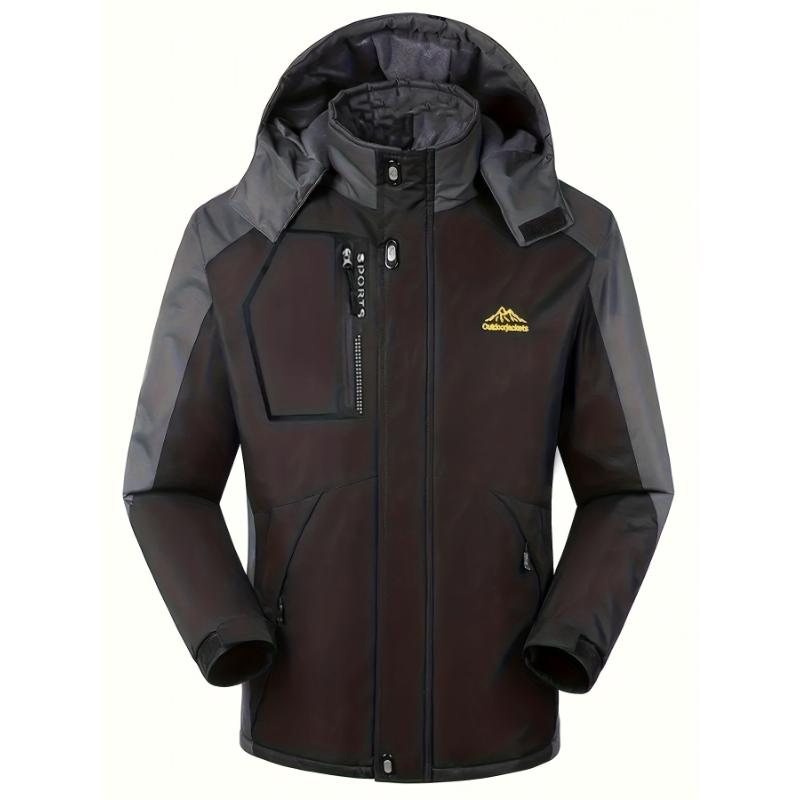 Stay Warm And Dry In This Unisex Fleece Ski Jacket - Perfect For Winter Outdoor Activities!