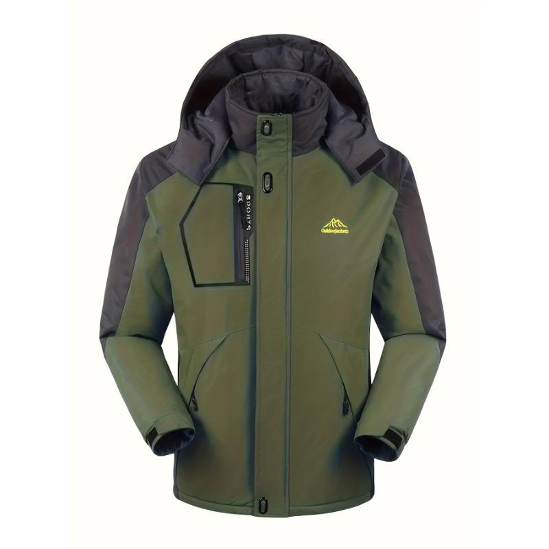 Stay Warm And Dry In This Unisex Fleece Ski Jacket - Perfect For Winter Outdoor Activities!