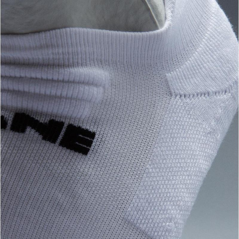 Structured Ankle Socks - White