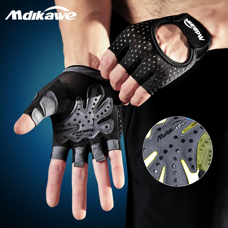 Breathable Fitness Gloves, Enhance Grip & Reduce Slippage, Comfortable Fit for Men and Women, Lightweight Full Palm Protective Gloves for Weight Lifting, Workout