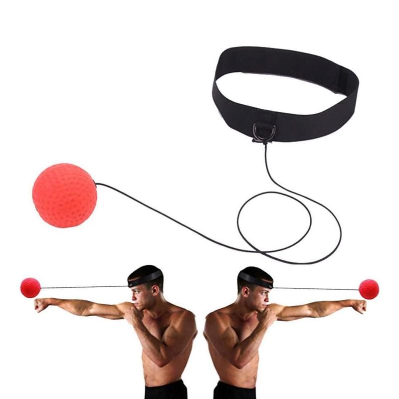 Boxing Headband Reflex Ball Set,React Reflex Ball,Workout Training Reflex Ball Equipment,Fitness Reflex Ball,Travel-Friendly Training Gear