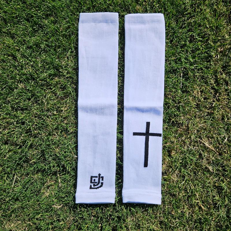 Cross Soccer Sleeves (3-4 Day USA Shipping) Pre-Cut Socks