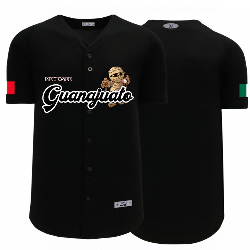 Custom Momias de Guanajuato Jersey Unisex  - Solid Classic Baseball Design