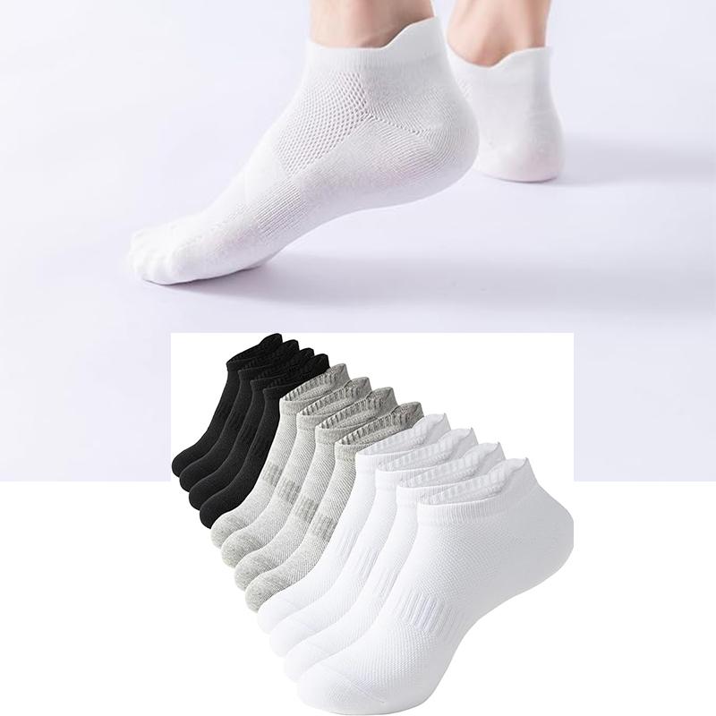 Ankle Socks 6 Pair for Women Minimalistic Athletic Grip Socks for Everyday Comfortable Wear, Workout, Yoga, Sports, Running, Pilates Low Cut Socks