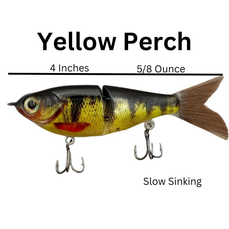 PBFish Glide Mini Slow Sinking Big Bass Strong Hooks