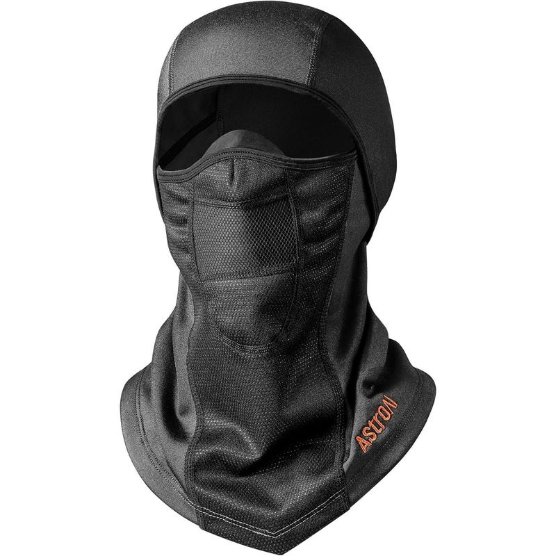 Ski Mask Windproof Balaclava for Cold Weather, Winter Face Mask Breathable Stretchable for Skiing, Snowboarding, Black