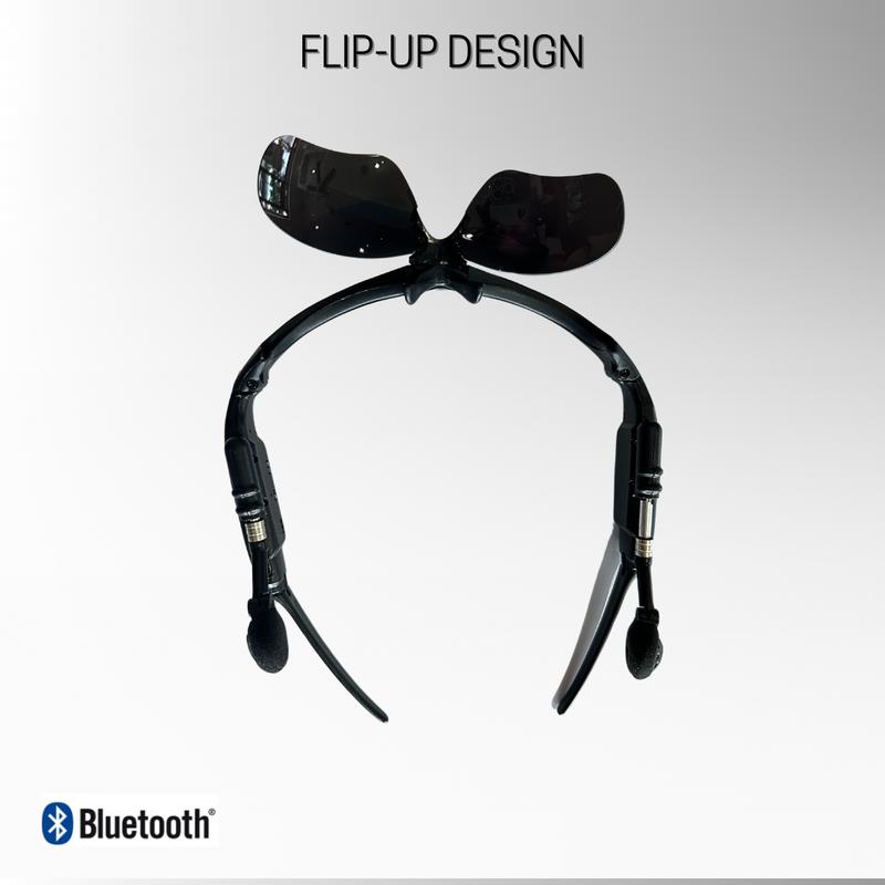 Smart Sport Sunglasses 5.0: Bluetooth Handsfree Headset with Enhanced UV Protection, Polarized Lenses, and Long Battery Life. Wireless Smart