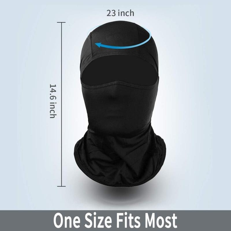 Balaclava Face Mask, Ski Mask for Men Women Football, Lightweight Mask, Ninja Sun Hood UV Protection