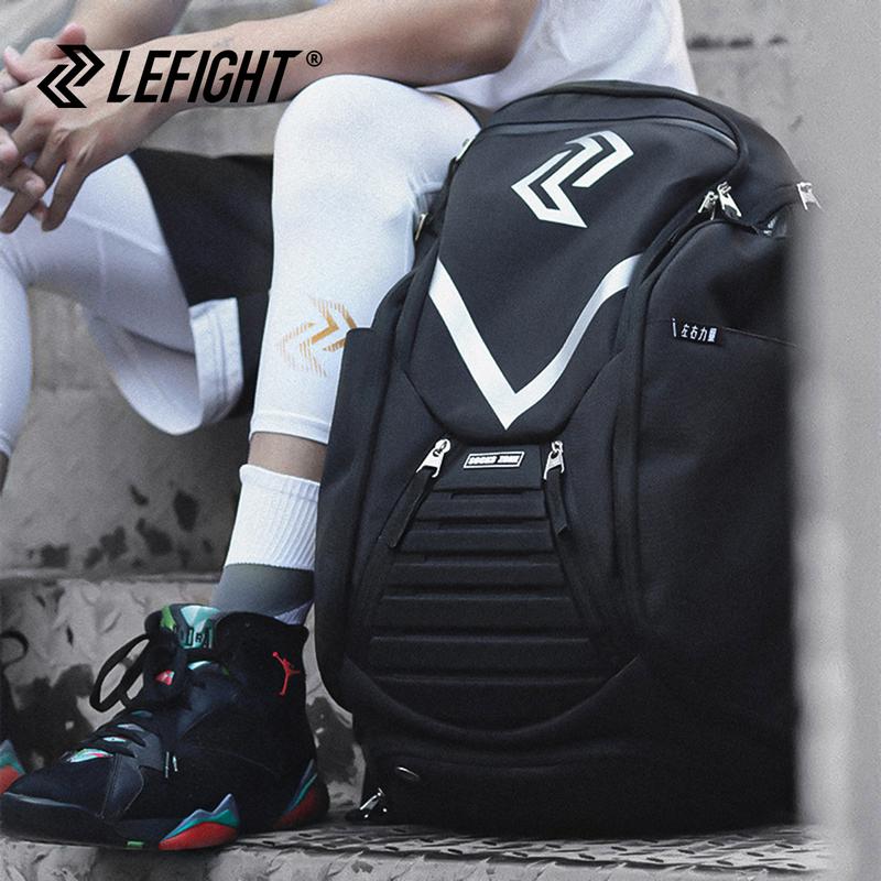 Lefight Professional Basketball Backpack Waterproof Fabric Dry And Wet Separation Compartment Large Capacity Basketball Training Bag