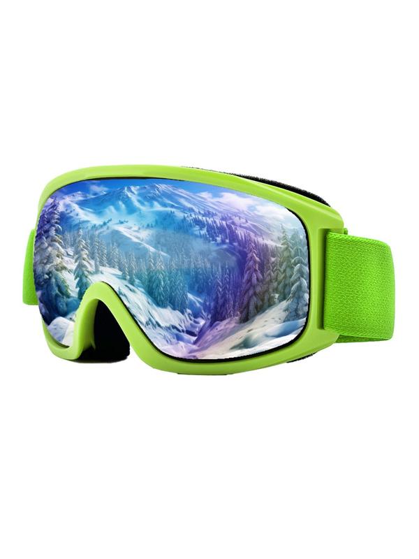 Anti-fog OTG Ski Goggles, UV Protection Over Glasses Ski Snowboard Goggles for Men, Women & Youth, Sports Eyewear for Outdoor Activities