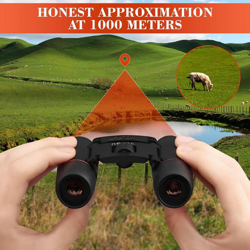 Bird Watching Binoculars for Adults - 30x60 Travel Binoculars for Bird Watching Concert Compact Binoculars with Zoom Optics Hunting Binoculars - Mini Binoculars for Cruise Ship Sports Binoculars Gifts